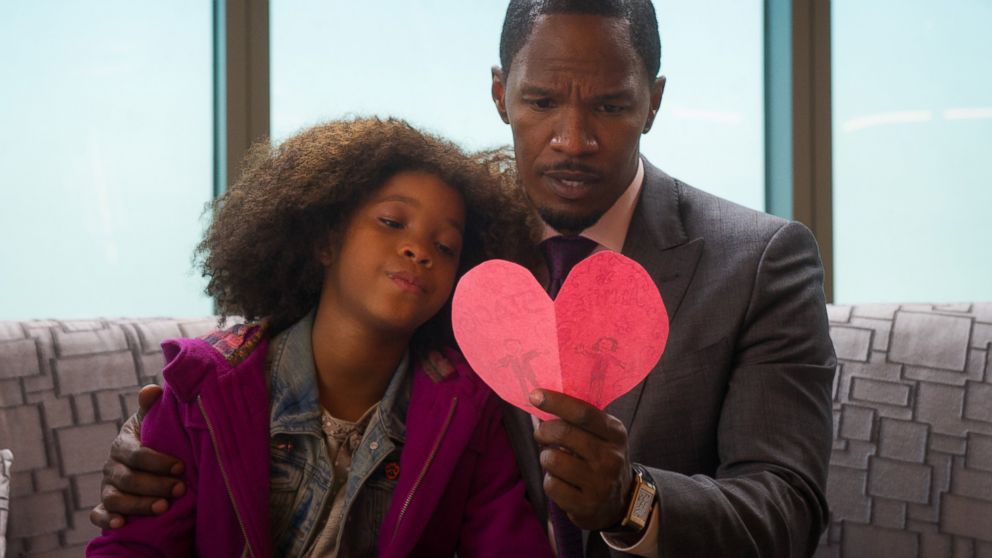 Movie Review Annie Starring Jamie Foxx Abc News