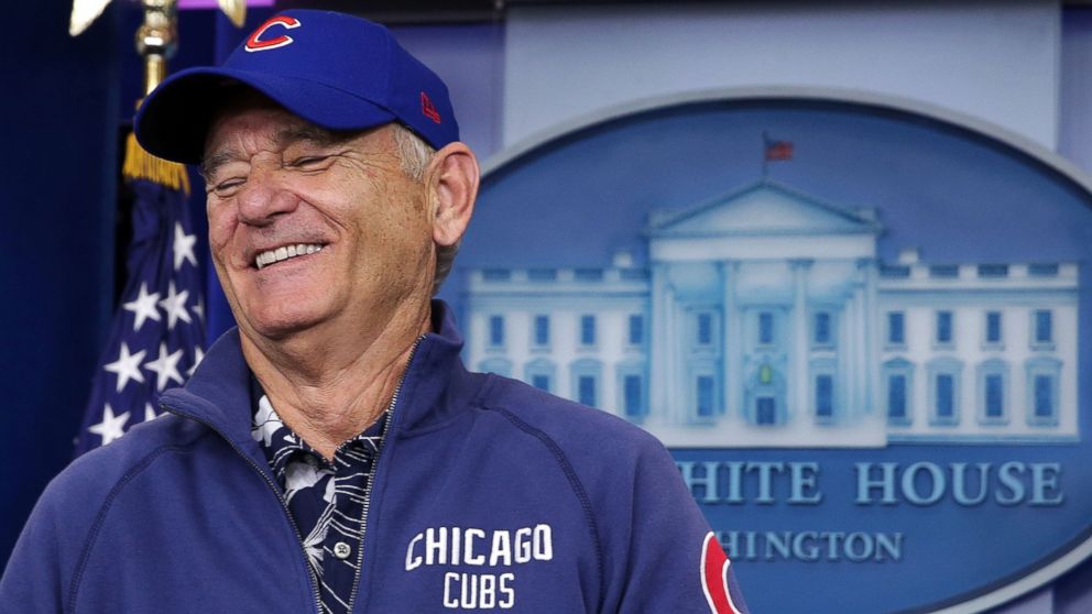 Bill Murray Had the Best Reaction to the Cubs' World Series Game 5 Win