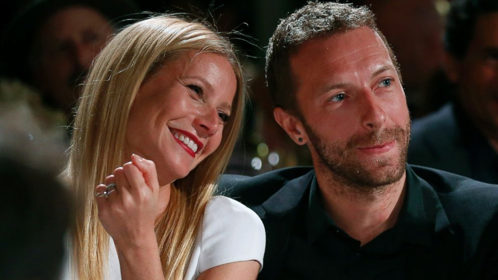 PHOTO: Gwyneth Paltrow and Chris Martin are pictured at a charity gala in Beverly Hills, Calif., Jan. 11, 2014.