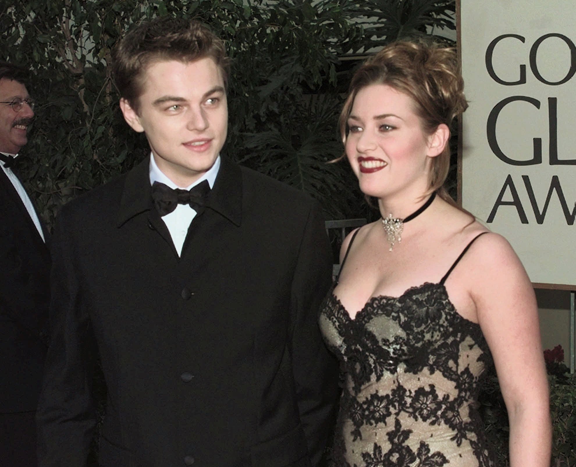 PHOTO: Leonardo DiCaprio and Kate Winslet arrive at the 55th Annual Golden Globe Awards in Beverly Hills, Calif., on Jan. 18, 1998. 