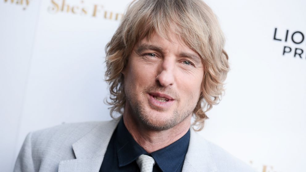 Owen Wilson arrives at the Los Angeles premiere of "She's Funny That Way" at the Harmony Gold theater on Wednesday, Aug. 19, 2015. 
