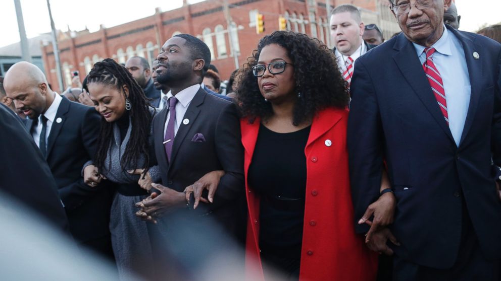 Oprah, David Oyelowo Celebrate 'Selma' in Alabama - ABC News