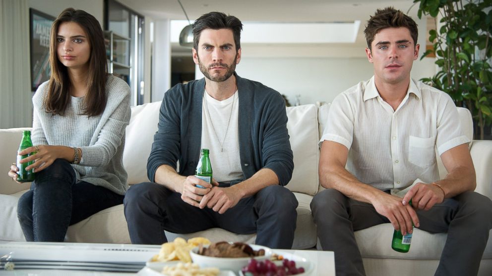 PHOTO: Emily Ratajkowski, Wes Bentley, and Zac Efron star in Warner Bros. Pictures'  romantic drama, "We are Your Friends."