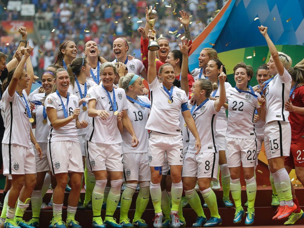 Usa Womens World Cup Line Up Telegraph 
