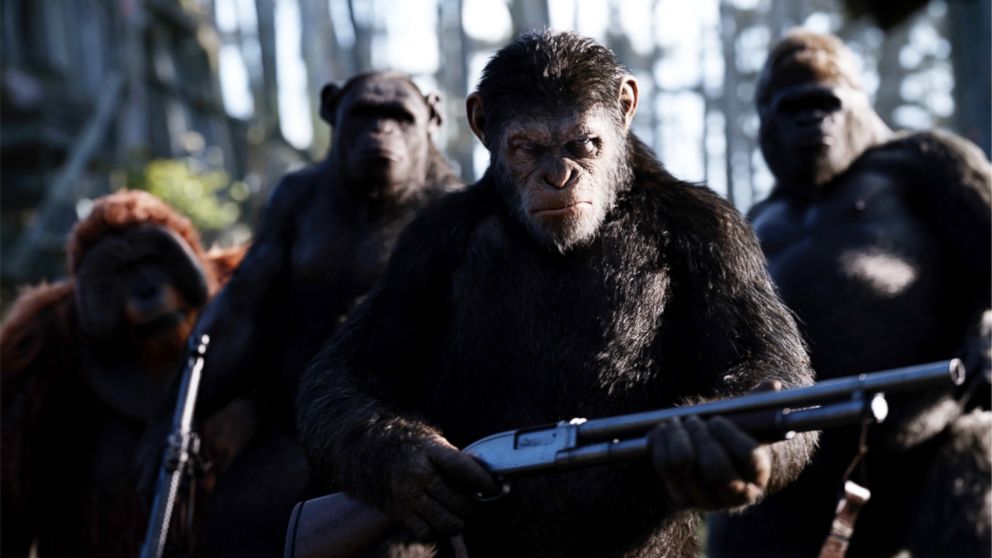 PHOTO: Andy Serkis, as Caesar,in "War for the Planet of the Apes."
