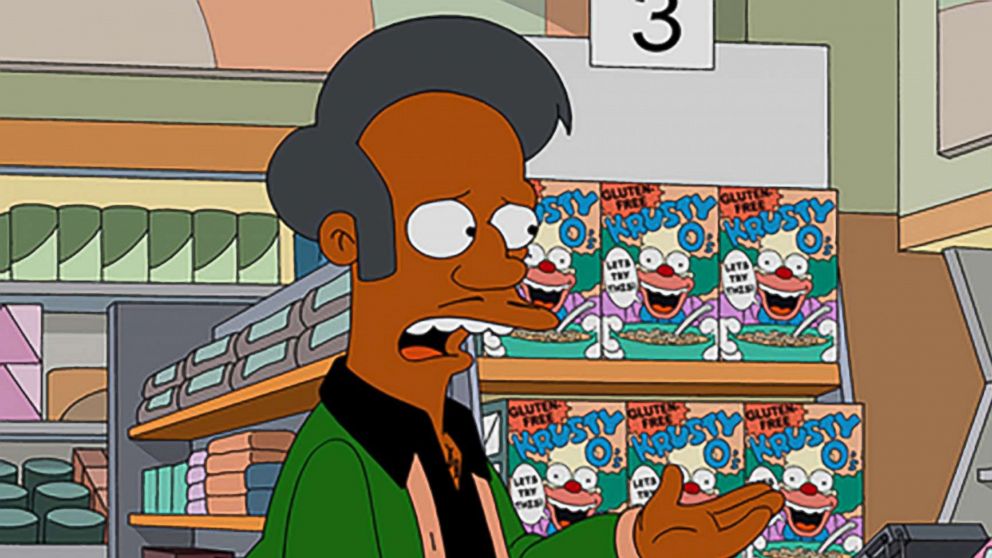 Apu appears on an episode of "The Simpsons."