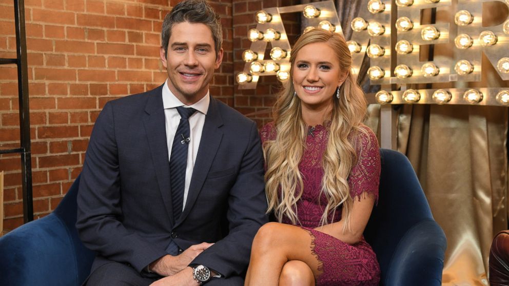 Arie Luyendyk Jr. and Lauren Burnham appeared on "Good Morning America,", March 7, 2018.