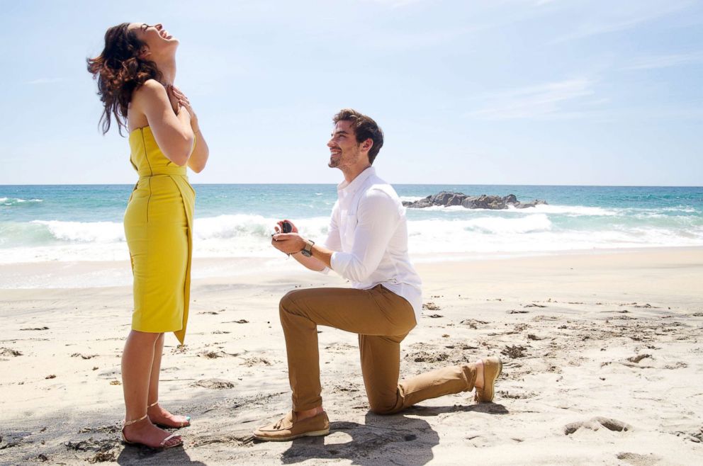 PHOTO: Ashley Laconetti and Jared Haibon became engaged on June 17 2018, while in Mexico for the upcoming fifth season of "Bachelor in Paradise." 