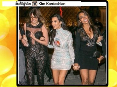 Kim Kardashian Celebrates Bachelorette Party Girls-only party was celebrated in Paris. 