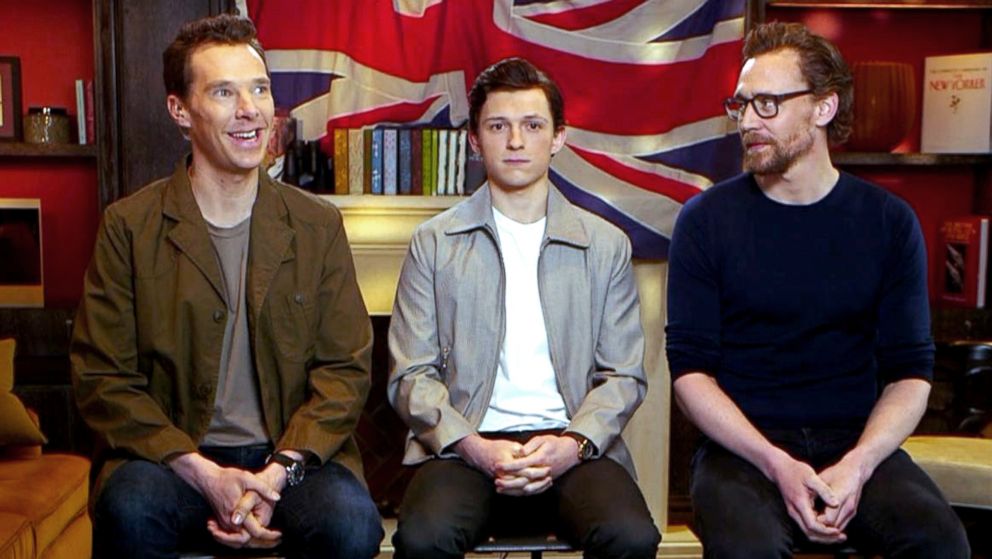 VIDEO: Benedict Cumberbatch, Tom Hiddleston and Tom Holland dish on 'Avengers: Infinity War' 