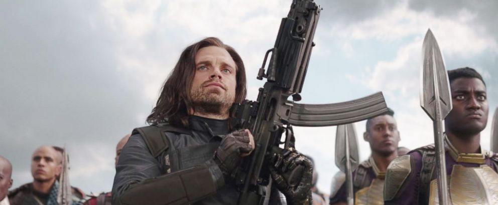 PHOTO: Sebastian Stan in a scene from "Avengers: Infinity War."