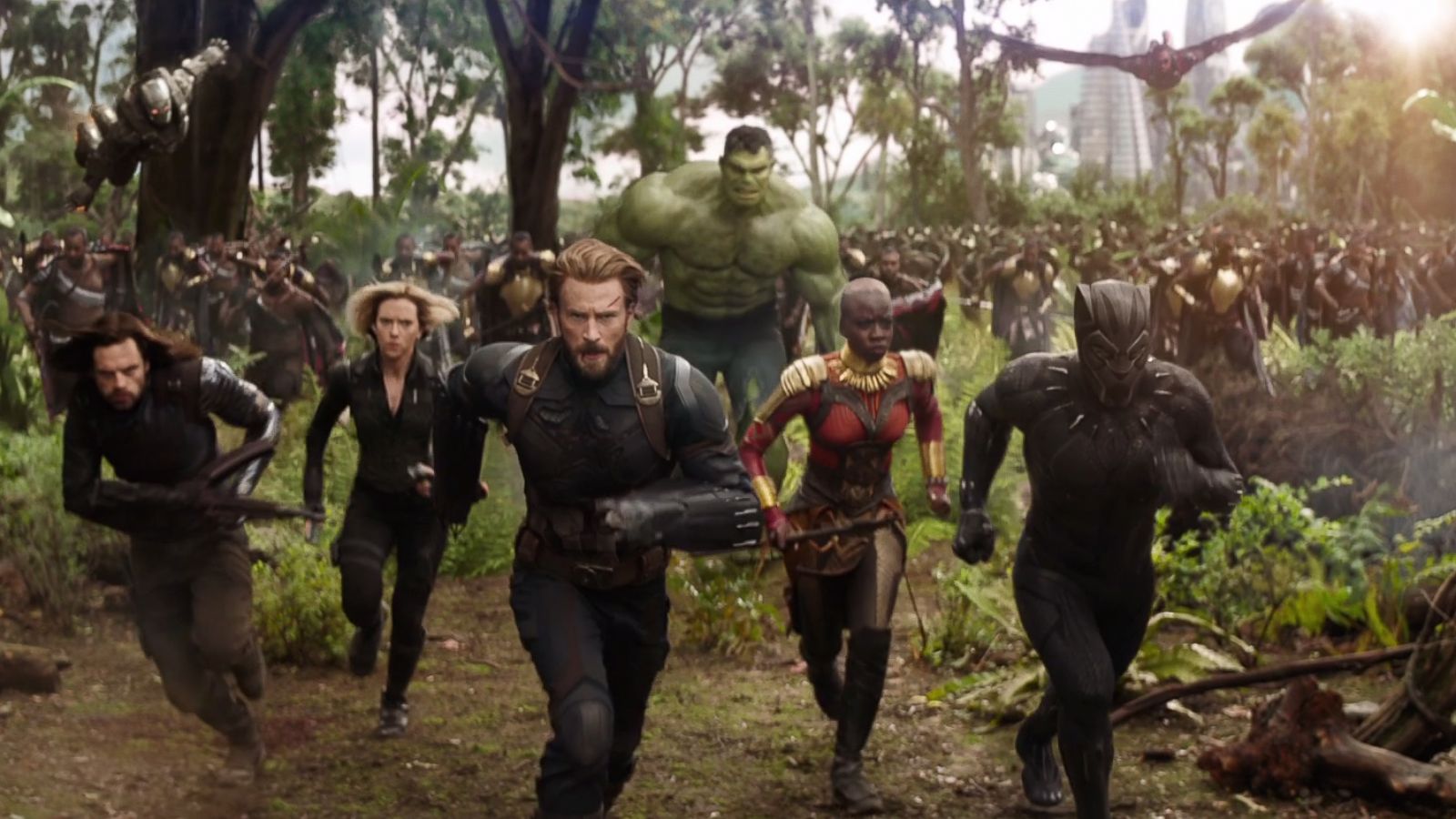 PHOTO: Characters from the Avengers are seen in a still image from the trailer for Marvel's, "Avengers: Infinity War."