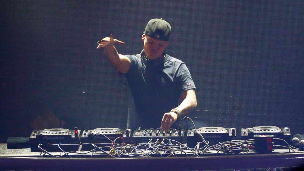 DJ Avicii performs onstage during Rolling Stone Live SF with Talent Resources, Feb. 7, 2016, in San Francisco.