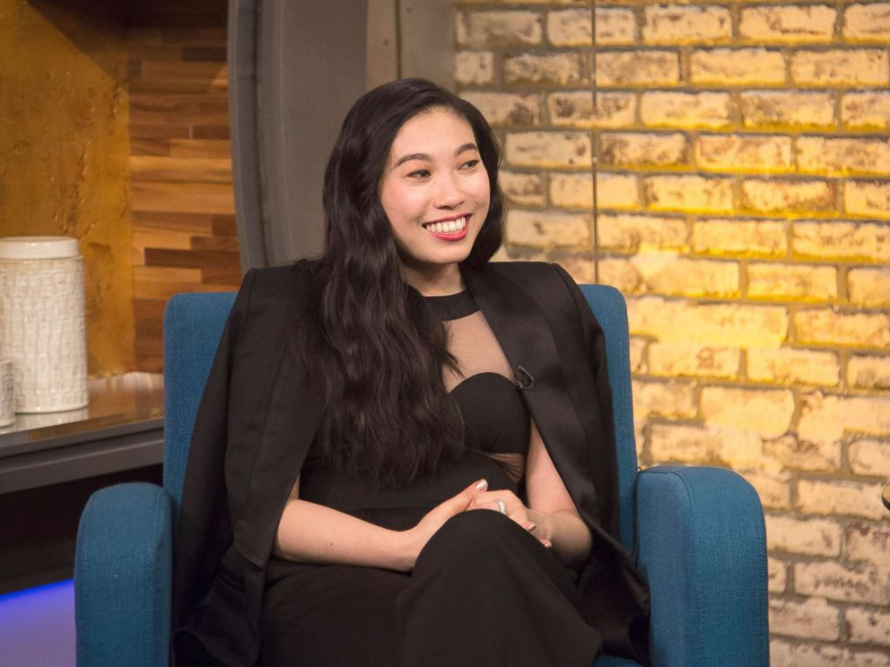 PHOTO: Awkwafinan appears on Popcorn with Peter Travers at ABC News studios, June 5, 2018, in New York City.