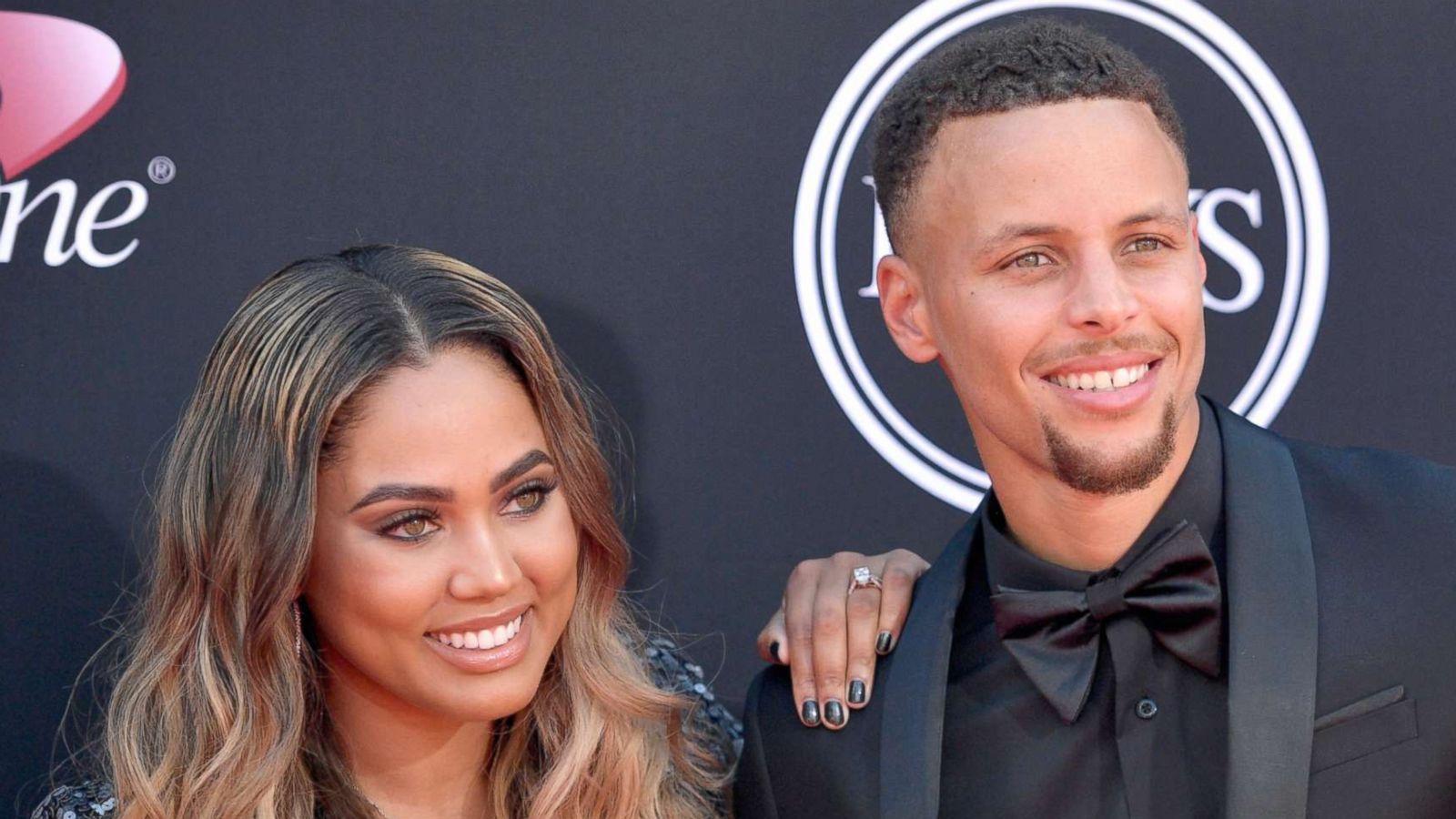 PHOTO: NBA player Steph Curry and Ayesha Curry attend The 2017 ESPYS at Microsoft Theater, July 12, 2017, in Los Angeles.