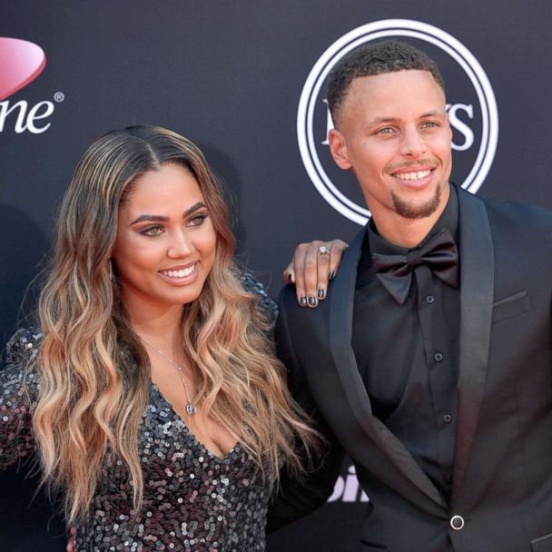 Steph Curry and wife Ayesha 