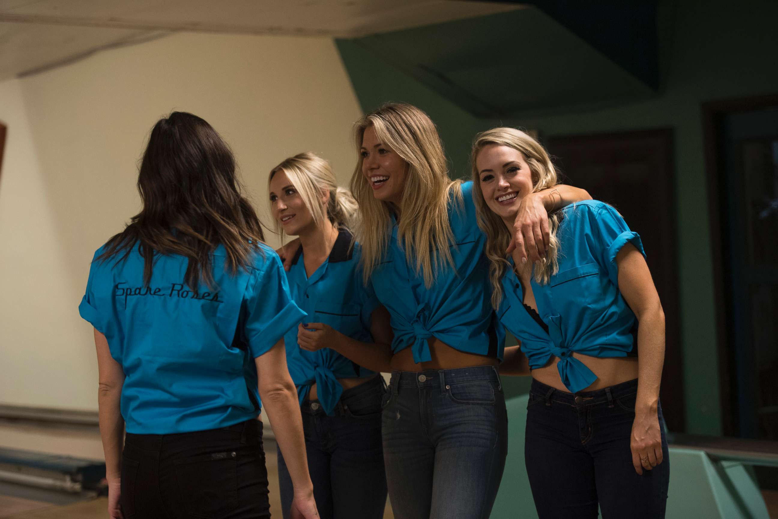 PHOTO: From left, Maquel, Krystal and Jenna are seen in "The Bachelor."