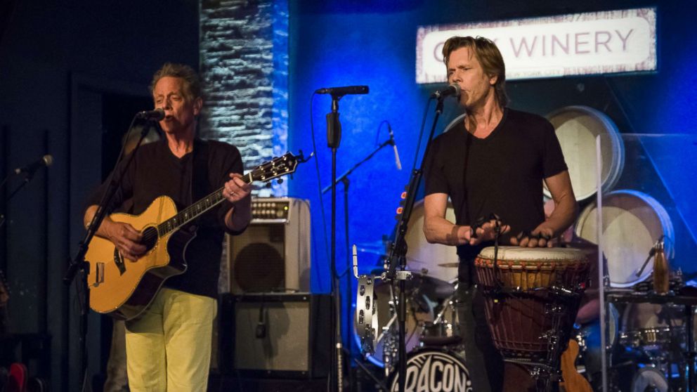 PHOTO: Kevin Bacon and Michael Bacon play a sold out show with the Bacon Brothers at City Winery in New York City, on August 22.