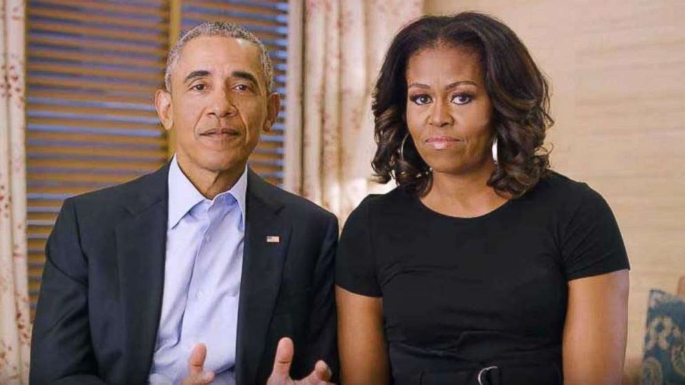PHOTO: Barack and Michelle Obama are featured in a new five-minute video, produced by legendary musician Stevie Wonder, to mark the 50th anniversary of the assassination of civil rights leader Martin Luther King, Jr.