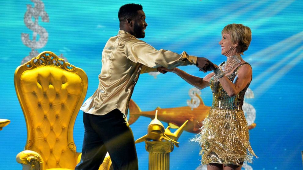 PHOTO: Barbara Corcoran competes for the Mirror Ball with pro dancer Keo Motsepe on "Dancing With The Stars."