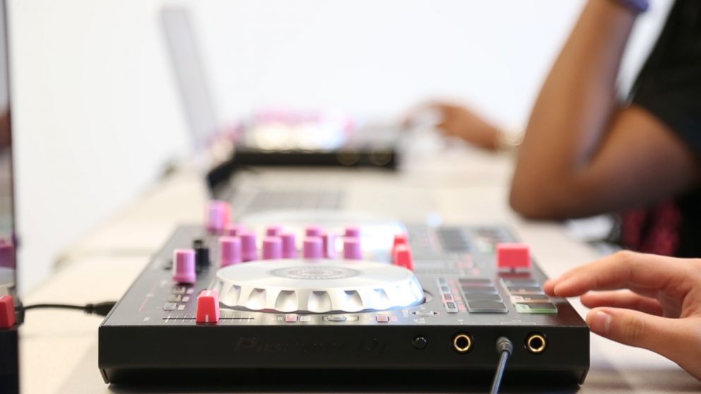 PHOTO: "Girls Make Beats," an organization for young girls interested in becoming music producers. 