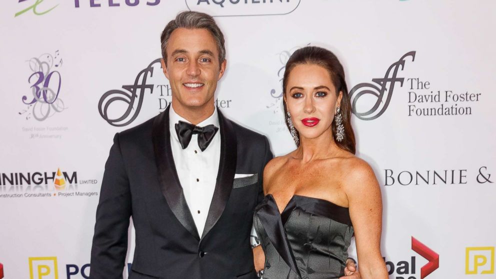 PHOTO: Ben Mulroney and Jessica Mulroney arrive for the David Foster Foundation Gala at Rogers Arena, Oct. 21, 2017, in Vancouver, Canada.