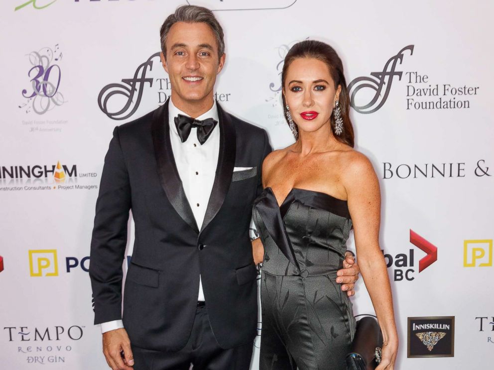PHOTO: Ben Mulroney and Jessica Mulroney arrive for the David Foster Foundation Gala at Rogers Arena, Oct. 21, 2017, in Vancouver, Canada.
