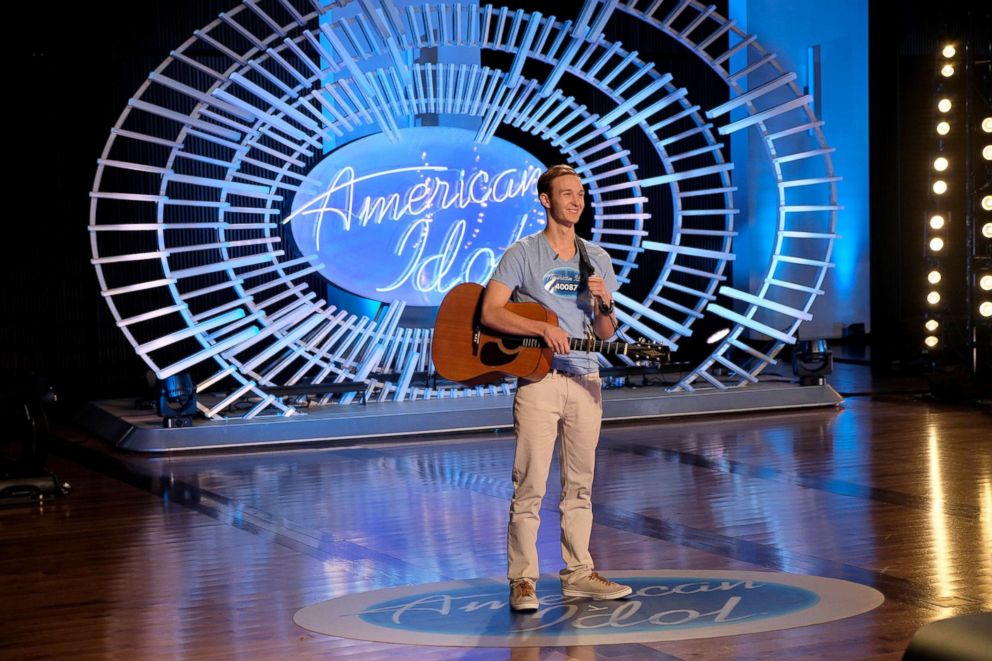 PHOTO: Benjamin Glaze tries out for "American Idol."