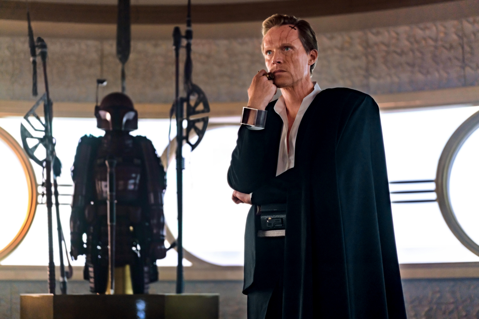 PHOTO: Paul Bettany in a scene from "Solo: A Star Wars Story"