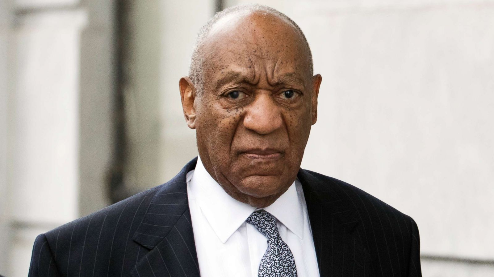 PHOTO: Bill Cosby arrives for his sexual assault case at the Montgomery County Courthouse, April 4, 2018, in Norristown, PA.