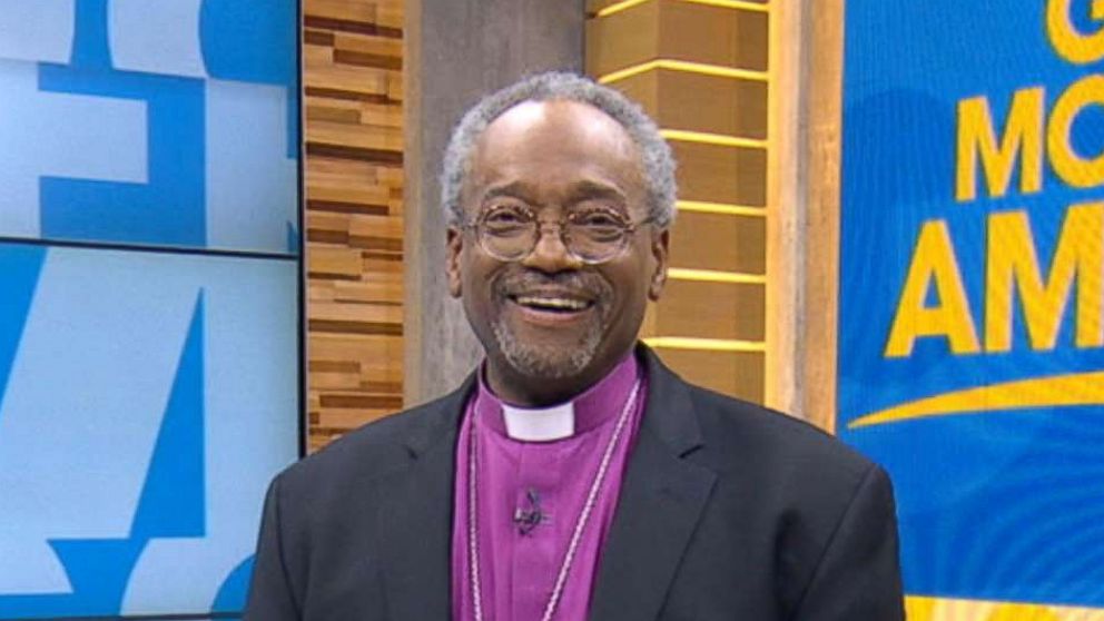 PHOTO: The Most Rev. Michael Bruce Curry speaks out on "GMA" about delivering the sermon at Prince Harry and Meghan Markle's royal wedding.