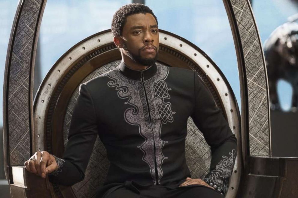 PHOTO: Chadwick Boseman stars in the 2018 Marvel Studios film, "Black Panther."