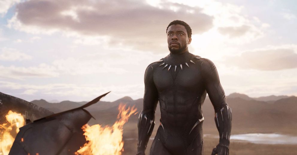 PHOTO: Chadwick Boseman in a scene from the movie "Black Panther."