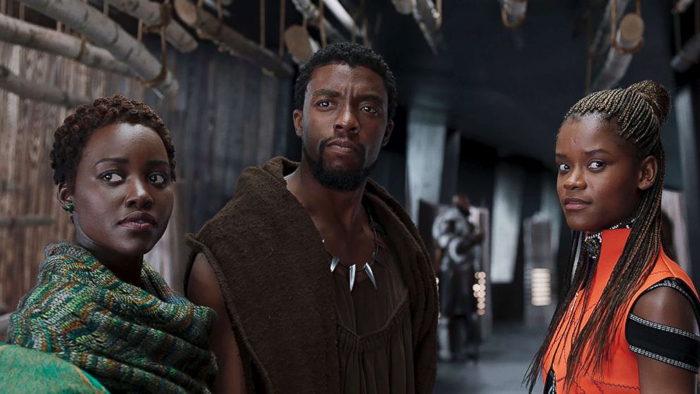 Lupita Nyong'o praises 'our king' Chadwick Boseman for ...