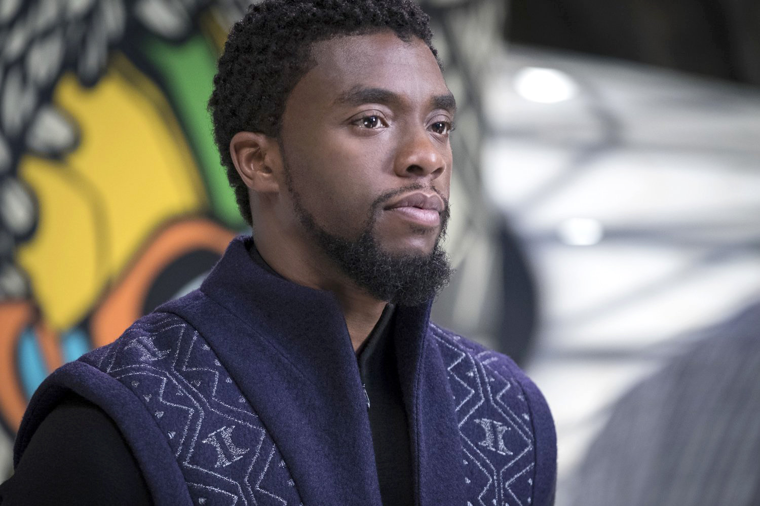 PHOTO: Chadwick Boseman in "Black Panther," 2018.