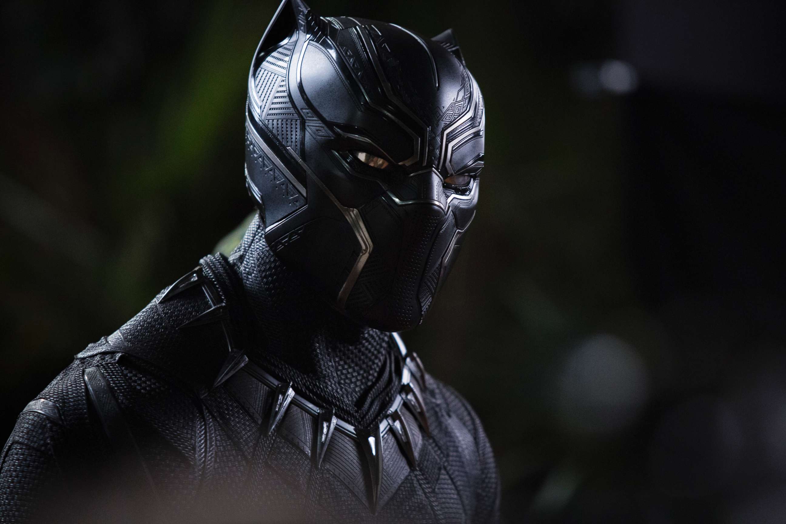 PHOTO: Chadwick Boseman plays the title character in the Marvel film, "Black Panther."