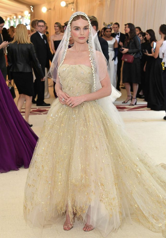 PHOTO: Kate Bosworth attends the Heavenly Bodies: Fashion & The Catholic Imagination Costume Institute Gala at The Metropolitan Museum of Art, May 7, 2018 in New York. 
