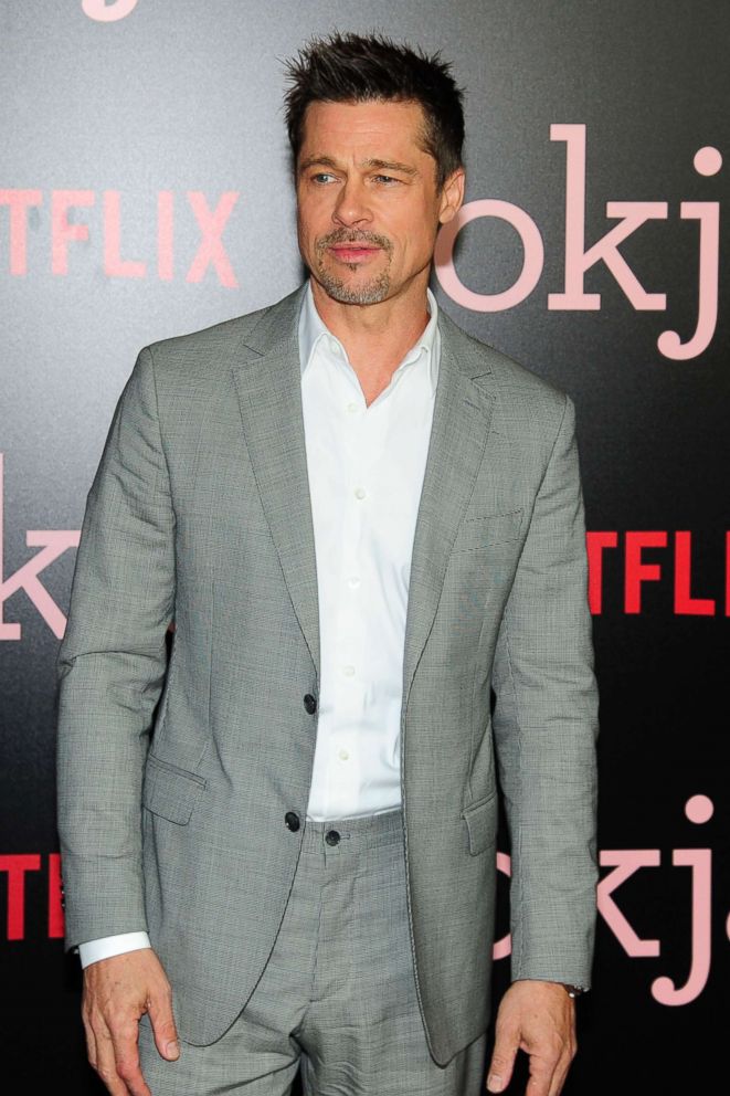 PHOTO: Brad Pitt attends the New York premiere of "Okja" at AMC Lincoln Square Theater, June 8, 2017, in New York City.