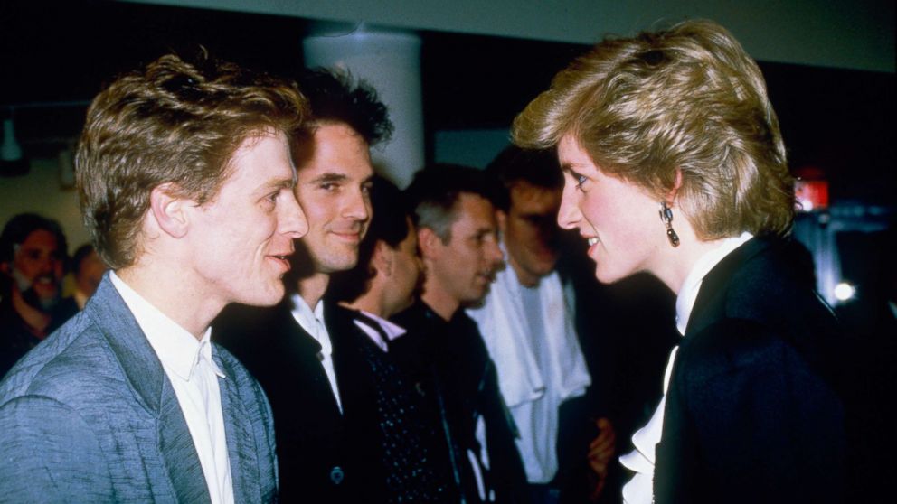 PHOTO: Princess Diana meets Bryan Adams after a concert in Vancouver during her tour of Canada, May 3, 1986.