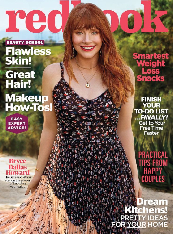 PHOTO: Bryce Dallas Howard on the cover of the May issue of Redbook.