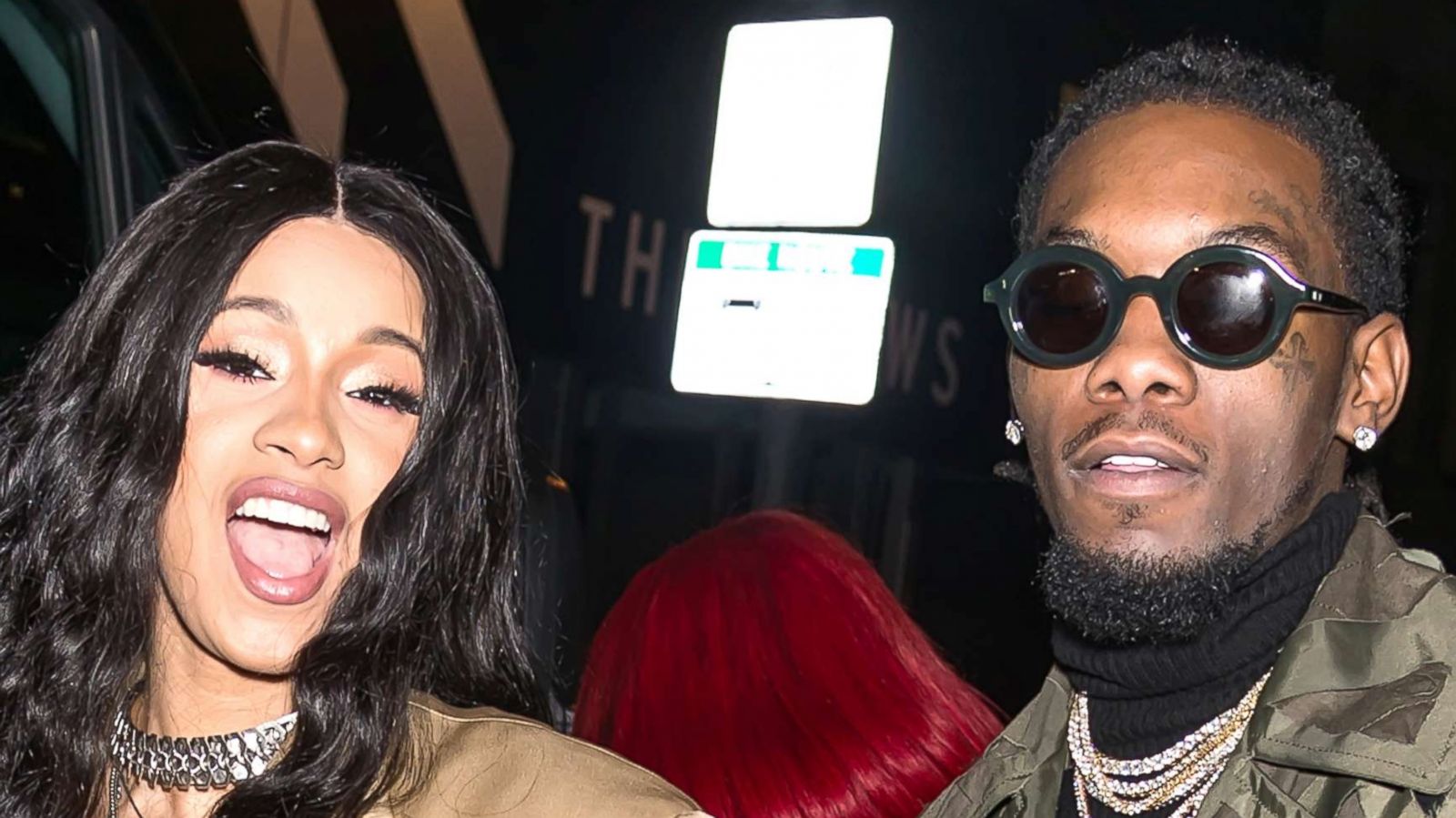 PHOTO: Recording artists Cardi B and Offset of the group Migos are seen leaving Prabal Gurung fashion show during New York Fashion Week at Spring Studios, Feb. 11, 2018, in New York City.