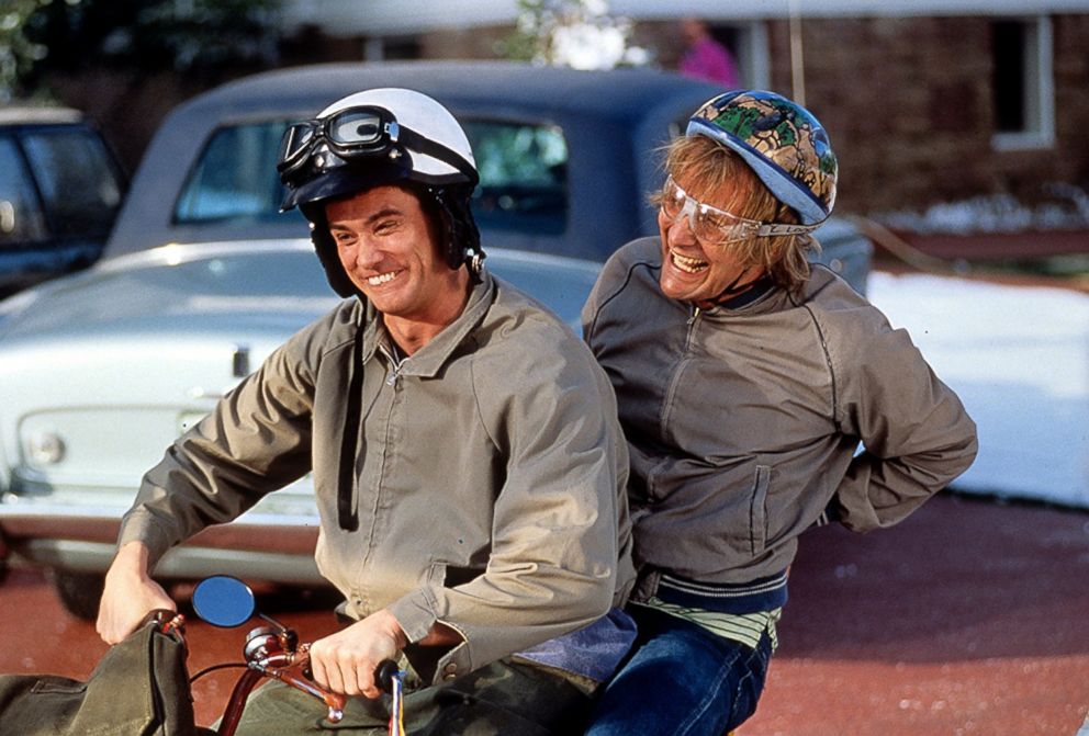 PHOTO: Jim Carrey and Jeff Daniels in "Dumb and Dumber," 1994.