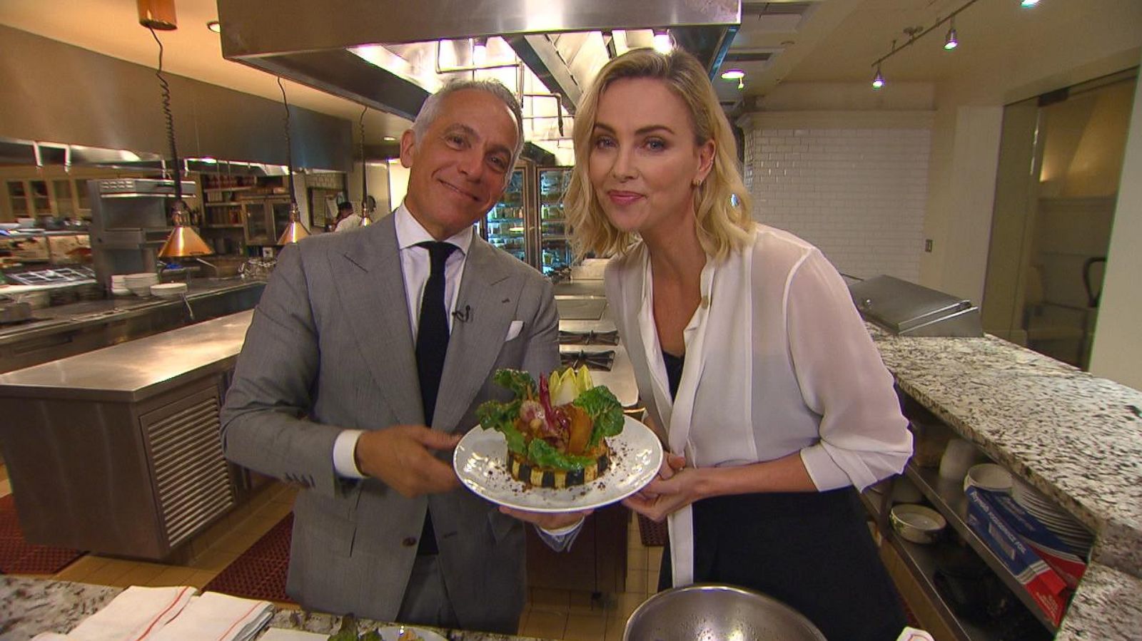 Cooking with chef Geoffrey Zakarian at Georgie in Beverly Hills