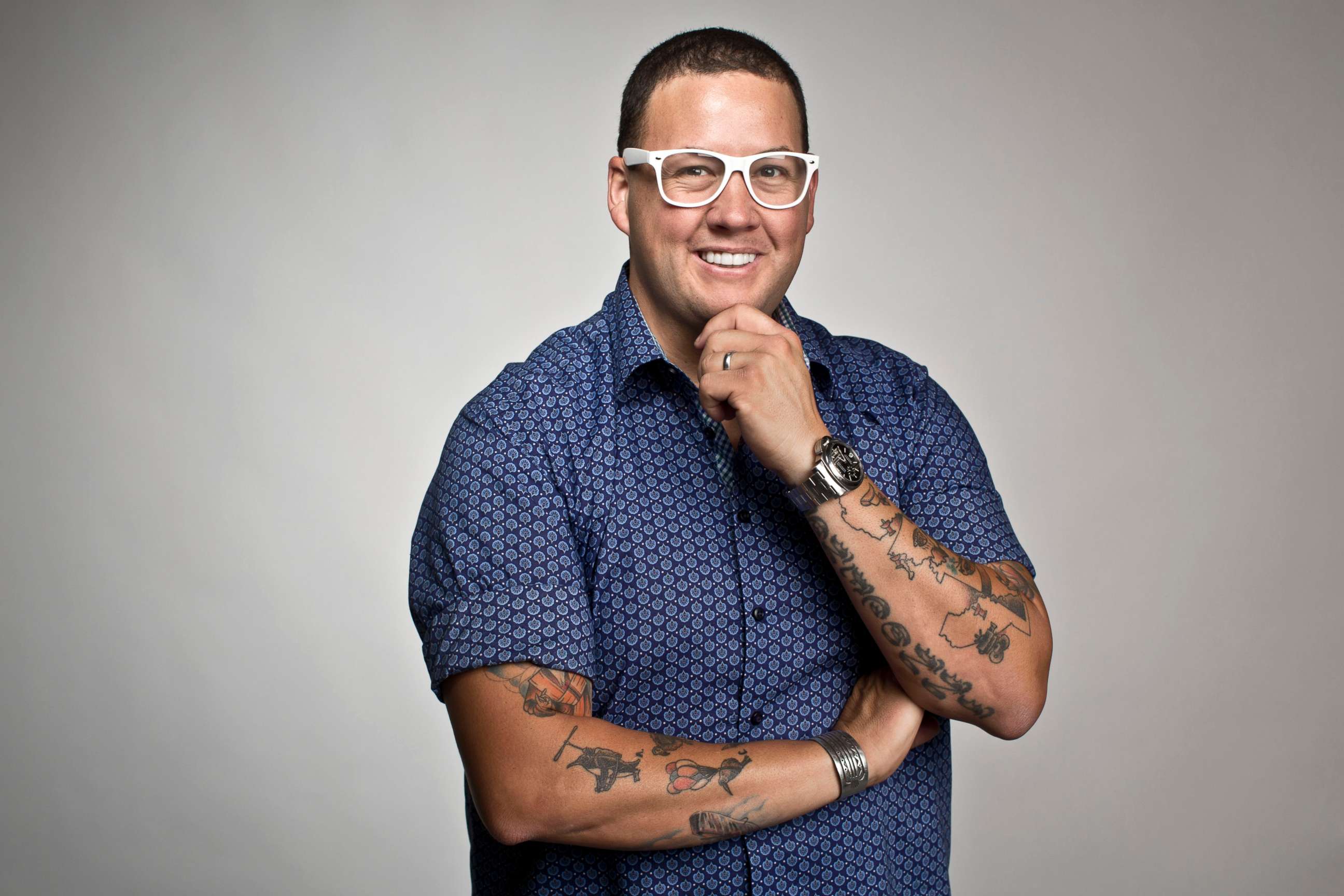 PHOTO: Celebrity chef Graham Elliot photographed at The Toronto Star in this July 12, 2016 file photo.        