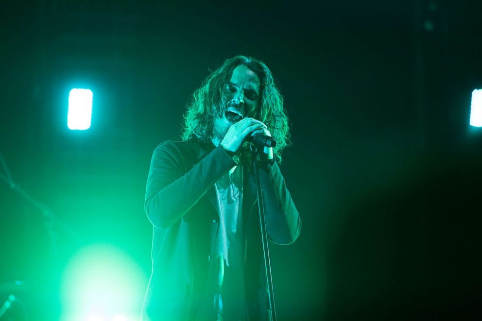 PHOTO: Chris Cornell of Soundgarden performs onstage at Fox Theater, May 3, 2017, in Atlanta, Georgia.