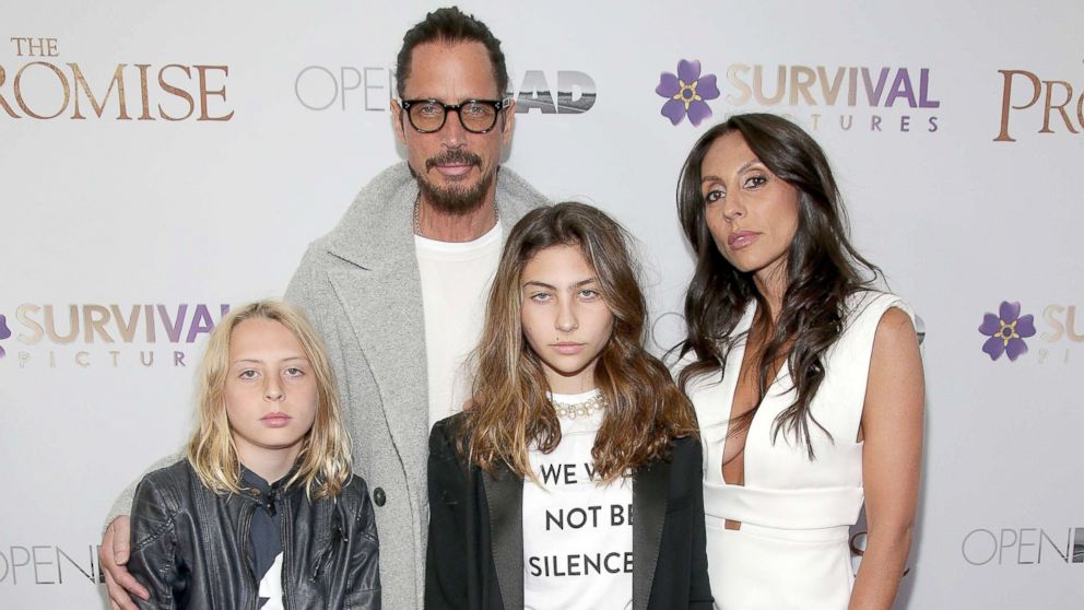 VIDEO:  Chris Cornell's widow opens up about her husband's addiction before his suicide