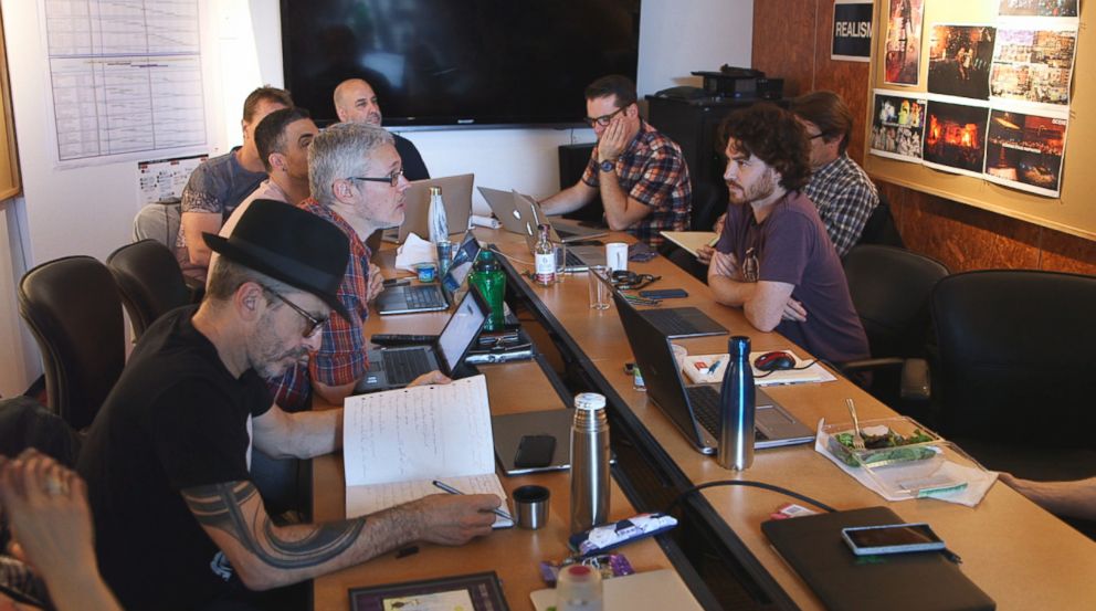 PHOTO: "Nightline" got an exclusive look inside a creation meeting at Cirque's international headquarters in Montreal.