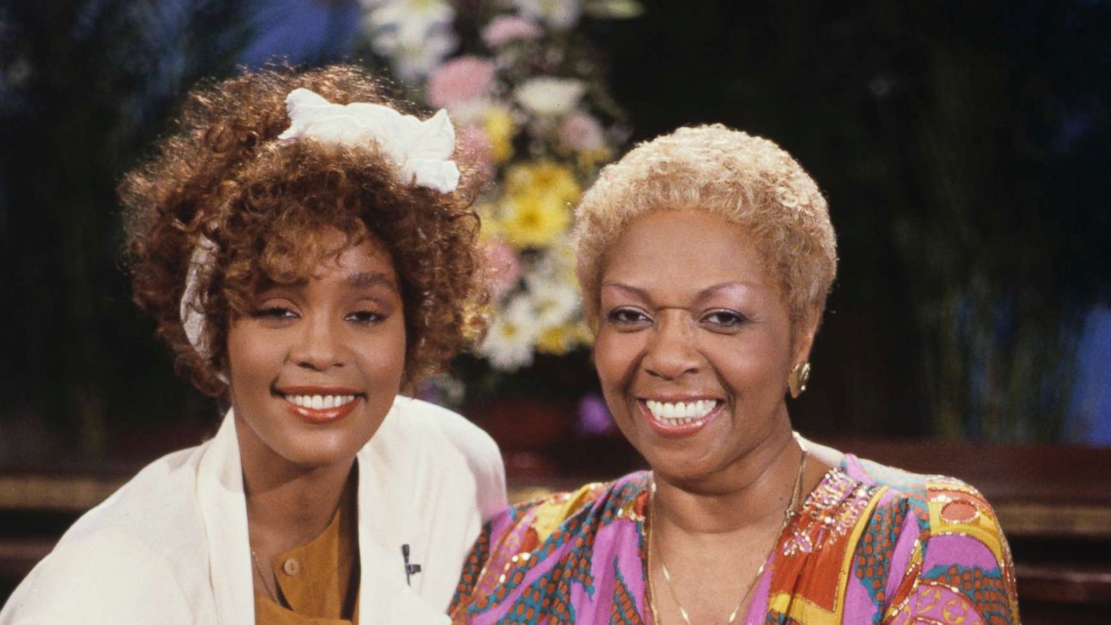 PHOTO: Whitney and Cissy Houston are featured on a special that celebrated moms on Mother's Day, May 10,1987, on the ABC Television Network.