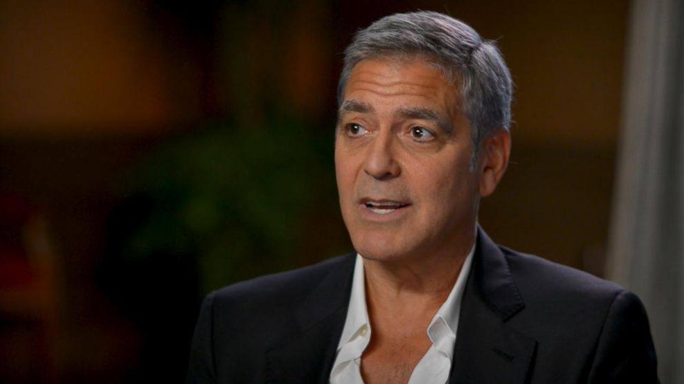 PHOTO: George Clooney responds to the Harvey Weinstein scandal that is rocking Hollywood in an interview with ABC News' Michael Strahan.