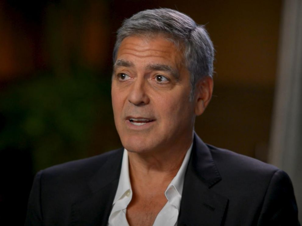 PHOTO: George Clooney responds to the Harvey Weinstein scandal that is rocking Hollywood in an interview with ABC News Michael Strahan.